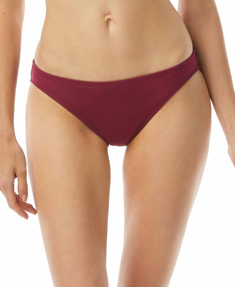 NEW MICHAEL KORS hipster bikini swim bottoms in ruby